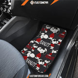 Snoopy Cartoon Car Floor Mats | Cool Snoopy Wearing Glass