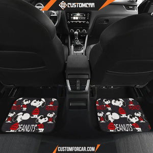 Snoopy Cartoon Car Floor Mats | Cool Snoopy Wearing Glass