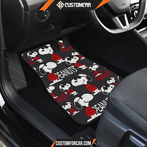 Snoopy Cartoon Car Floor Mats | Cool Snoopy Wearing Glass