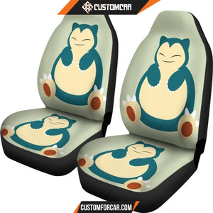 Snorlax Pokemon Car Seat Covers - Car Seat Covers - Snorlax 