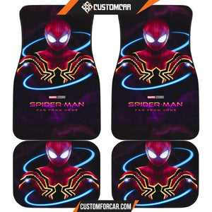 Spiderman Far From Home Poster for Fans Car Floor Mats 