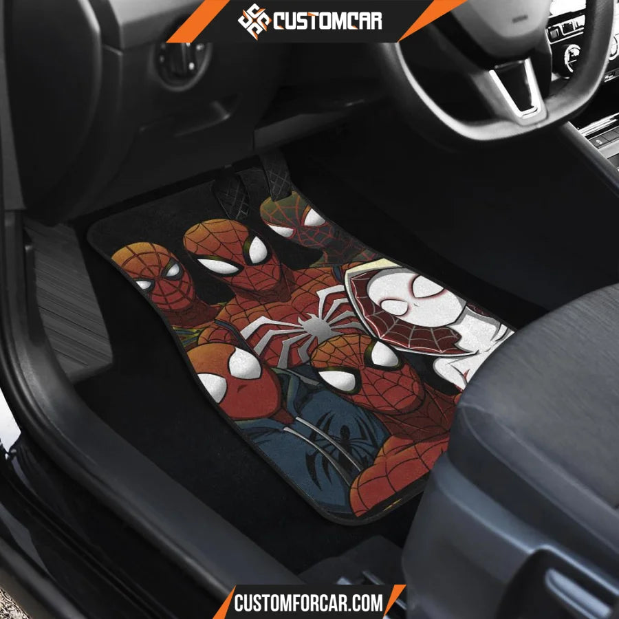 Spiderman Universe Marvel Cartoon Car Floor Mats R050313 - 