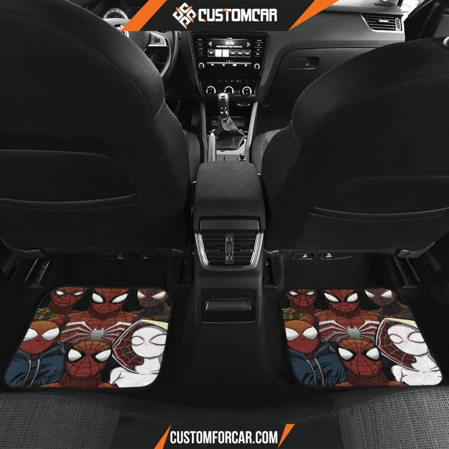 Spiderman Universe Marvel Cartoon Car Floor Mats R050313 - 