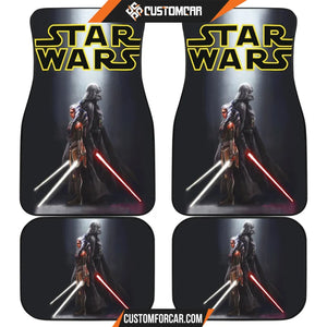 Star Wars Car Floor Mats Darth Vader And Raven Lighsaber 