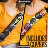 Star Wars Seat Belt Covers Darth Vader And Raven Lighsaber 