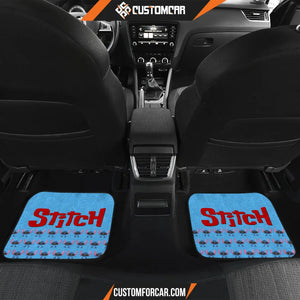 Stitch Car Floor Mats Cartoon Car Accessories Custom For
