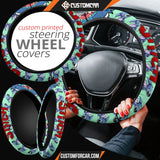 Stitch Steering Wheel Cover Cartoon Car Accessories Custom