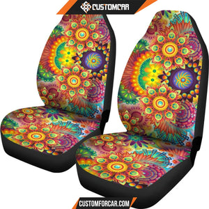 Summer Mandala Car Seat Covers DECORINCAR