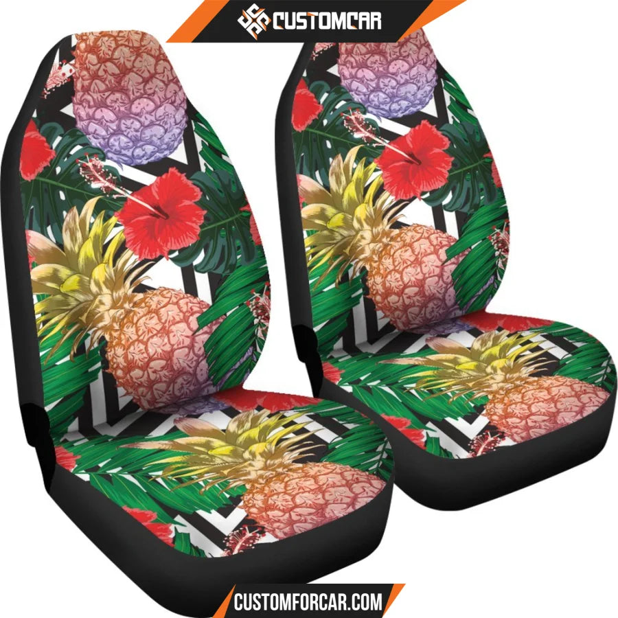 Summer Pineapple Love Car Seat Covers DECORINCAR