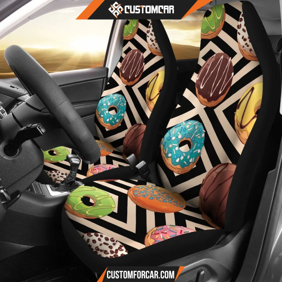 Sweet Donuts Car Seat Covers DECORINCAR