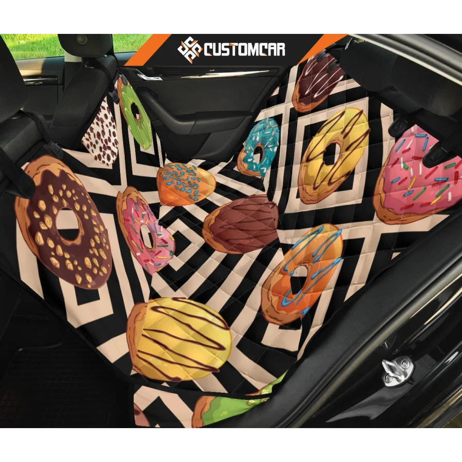 Sweet Donuts Pet Seat Cover DECORINCAR