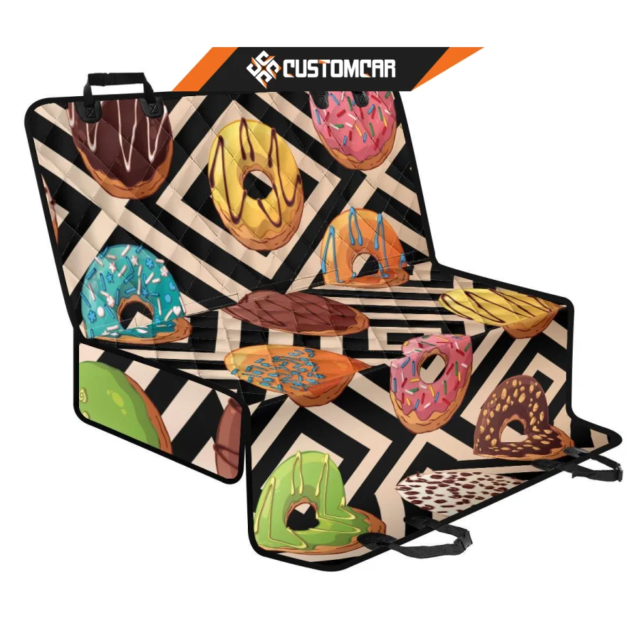 Sweet Donuts Pet Seat Cover DECORINCAR