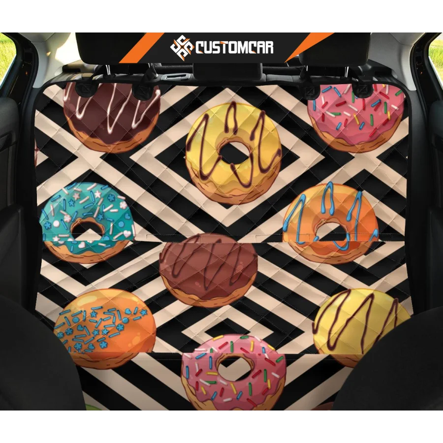Sweet Donuts Pet Seat Cover DECORINCAR