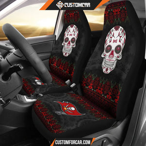 Tampa Bay Buccaneers American Football Club Skull Car Seat