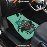 Tanjiro & Inosuke Car Floor Mats Demon Slayer Anime Car Mats