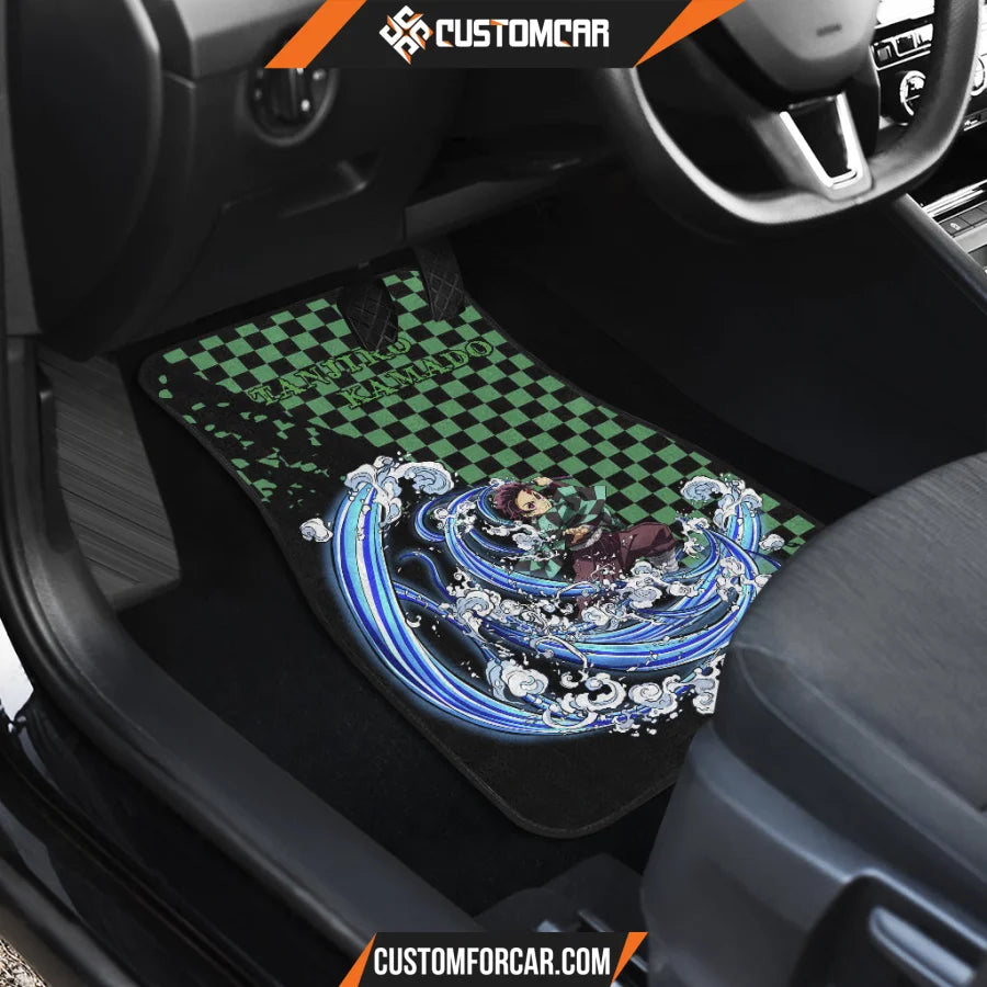 Tanjiro Kamado Demon Slayer Car Floor Mats Anime Car