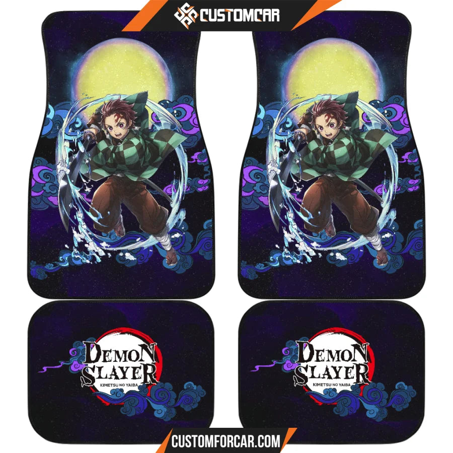 Tanjiro Kamado Demon Slayer Car Floor Mats Anime Car