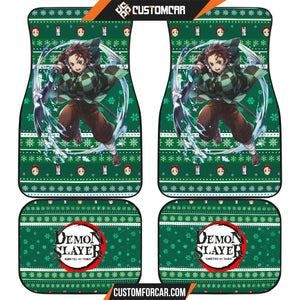 Tanjiro Kamado Demon Slayer Car Floor Mats Anime Car