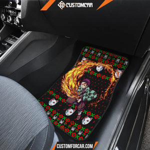 Tanjiro Kamado Demon Slayer Car Floor Mats Anime Car