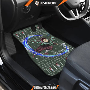 Tanjiro Kamado Demon Slayer Car Floor Mats Anime Car