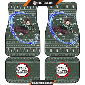 Tanjiro Kamado Demon Slayer Car Floor Mats Anime Car