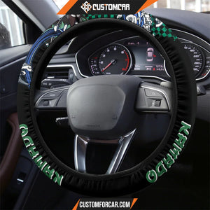 Tanjiro Kamado Demon Slayer Steering Wheel Cover Anime Car