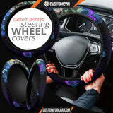 Tanjiro Kamado Demon Slayer Steering Wheel Cover Anime Car