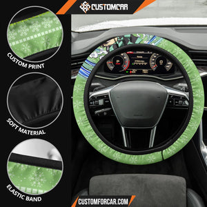 Tanjiro Kamado Demon Slayer Steering Wheel Cover Anime Car