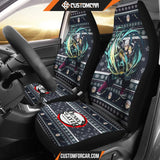 Tengen Uzui Demon Slayer Christmas Car Seat Covers Anime Car