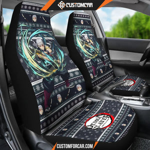 Tengen Uzui Demon Slayer Christmas Car Seat Covers Anime Car