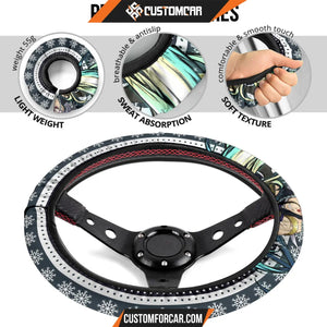 Tengen Uzui Demon Slayer Christmas Steering Wheel Cover