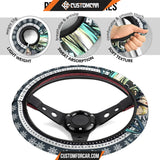 Tengen Uzui Demon Slayer Christmas Steering Wheel Cover