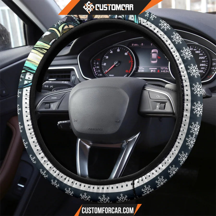 Tengen Uzui Demon Slayer Christmas Steering Wheel Cover