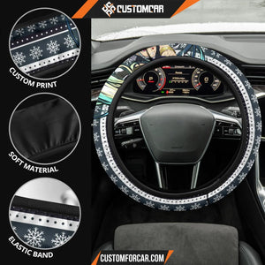 Tengen Uzui Demon Slayer Christmas Steering Wheel Cover