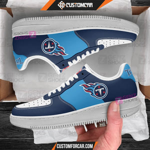 Tennessee Titans Air Sneakers NFL Custom Sports Shoes