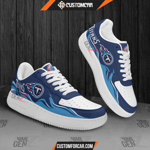 Tennessee Titans Air Sneakers NFL Custom Sports Shoes