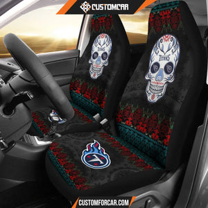 Tennessee Titans American Football Club Skull Car Seat