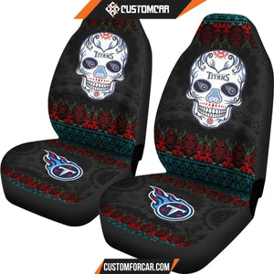 Tennessee Titans American Football Club Skull Car Seat