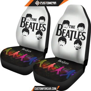 The Beatles Car Seat Covers | The Beatles Digital Logo Seat Covers D022202 DECORINCAR 4