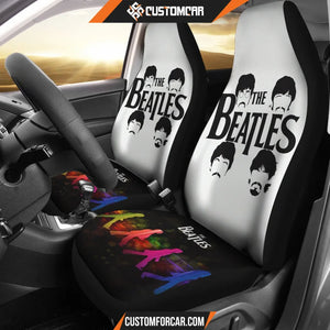 The Beatles Car Seat Covers | The Beatles Digital Logo Seat Covers D022202 DECORINCAR 1