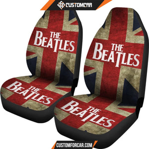 The Beatles Car Seat Covers | The Beatles Flag Seat Covers D022203 DECORINCAR 4