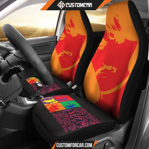 The Beatles Car Seat Covers | Ringo Face Hey Jude Lyric Seat Covers D022209 DECORINCAR 1