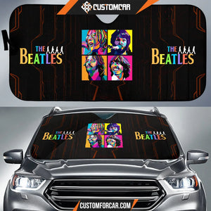 The Beatles Car Sun Shade Music Rock Band Car Accessories