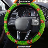 The Grinch Cartoon Steering Wheel Cover | Grinch Face