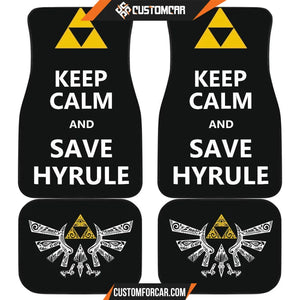 The Legend Of Zelda Car Floor Mats R050310 - Front And Back 