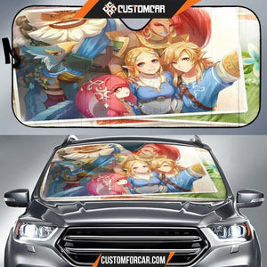 The Legend Of Zelda Car Sun Shades - Auto Sun Shade - Legend