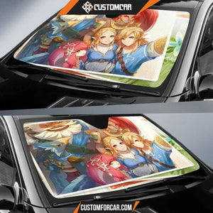 The Legend Of Zelda Car Sun Shades - Auto Sun Shade - Legend