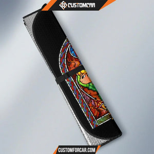 The Legend Of Zelda Chipi Glass Car Sun Shades - Auto Sun 