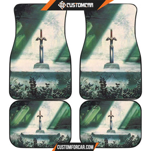 The Legend Of Zelda Sword of King Car Floor Mats R050310 - 