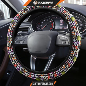 The Nightmare Before Christmas Cartoon Steering Wheel Cover